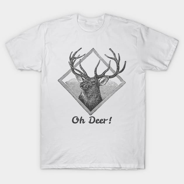 Oh Deer! T-Shirt by Bundjum
